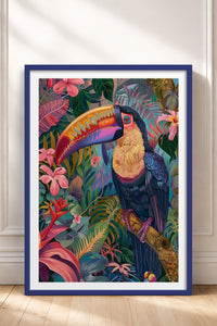 HOMEPACK Ahşap Çerçeveli Tablo Çerçeveli Poster Sanatsal Modern Duvar Dekoru TK-803