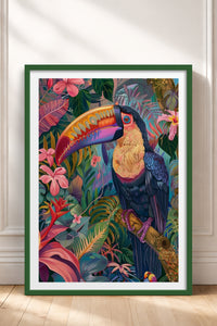 HOMEPACK Ahşap Çerçeveli Tablo Çerçeveli Poster Sanatsal Modern Duvar Dekoru TK-803