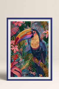 HOMEPACK Ahşap Çerçeveli Tablo Çerçeveli Poster Sanatsal Modern Duvar Dekoru TK-803
