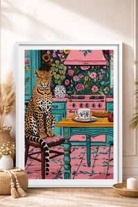 HOMEPACK Ahşap Çerçeveli Tablo Çerçeveli Poster Sanatsal Modern Duvar Dekoru TK-805
