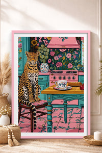 HOMEPACK Ahşap Çerçeveli Tablo Çerçeveli Poster Sanatsal Modern Duvar Dekoru TK-805