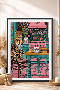 HOMEPACK Ahşap Çerçeveli Tablo Çerçeveli Poster Sanatsal Modern Duvar Dekoru TK-805