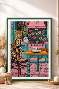 HOMEPACK Ahşap Çerçeveli Tablo Çerçeveli Poster Sanatsal Modern Duvar Dekoru TK-805