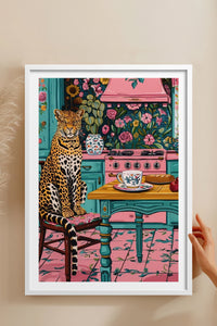 HOMEPACK Ahşap Çerçeveli Tablo Çerçeveli Poster Sanatsal Modern Duvar Dekoru TK-805
