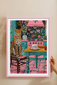 HOMEPACK Ahşap Çerçeveli Tablo Çerçeveli Poster Sanatsal Modern Duvar Dekoru TK-805