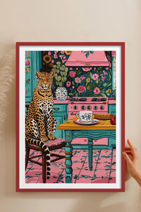 HOMEPACK Ahşap Çerçeveli Tablo Çerçeveli Poster Sanatsal Modern Duvar Dekoru TK-805