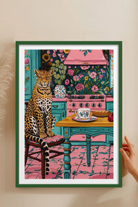 HOMEPACK Ahşap Çerçeveli Tablo Çerçeveli Poster Sanatsal Modern Duvar Dekoru TK-805