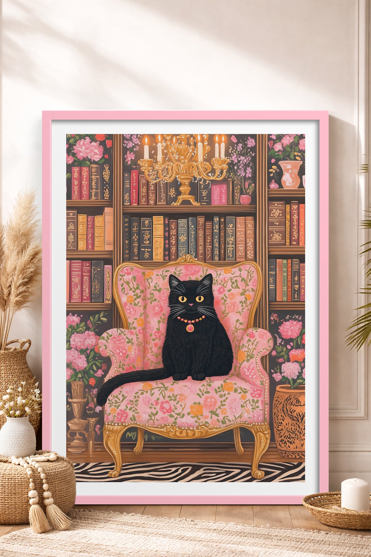 HOMEPACK Ahşap Çerçeveli Tablo Çerçeveli Poster Sanatsal Modern Duvar Dekoru tk-806