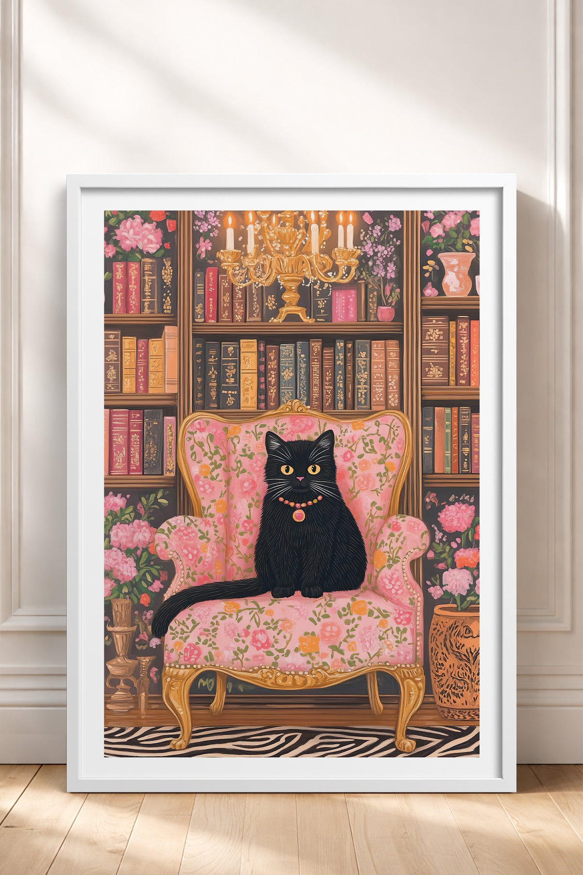 HOMEPACK Ahşap Çerçeveli Tablo Çerçeveli Poster Sanatsal Modern Duvar Dekoru tk-806