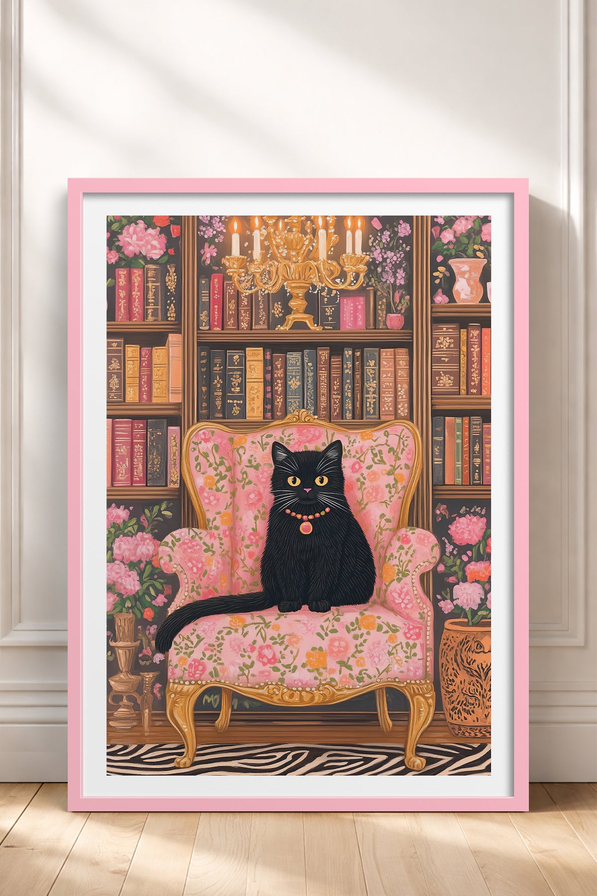 HOMEPACK Ahşap Çerçeveli Tablo Çerçeveli Poster Sanatsal Modern Duvar Dekoru tk-806