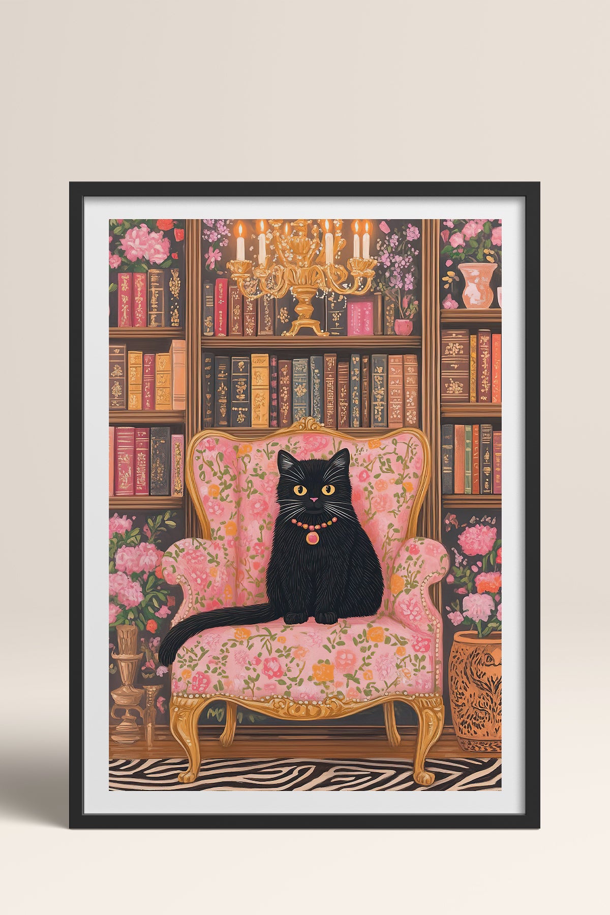 HOMEPACK Ahşap Çerçeveli Tablo Çerçeveli Poster Sanatsal Modern Duvar Dekoru tk-806