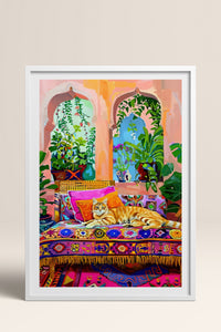 HOMEPACK Ahşap Çerçeveli Tablo Çerçeveli Poster Sanatsal Modern Duvar Dekoru TK-807