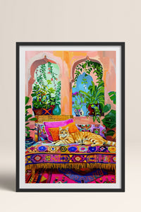 HOMEPACK Ahşap Çerçeveli Tablo Çerçeveli Poster Sanatsal Modern Duvar Dekoru TK-807