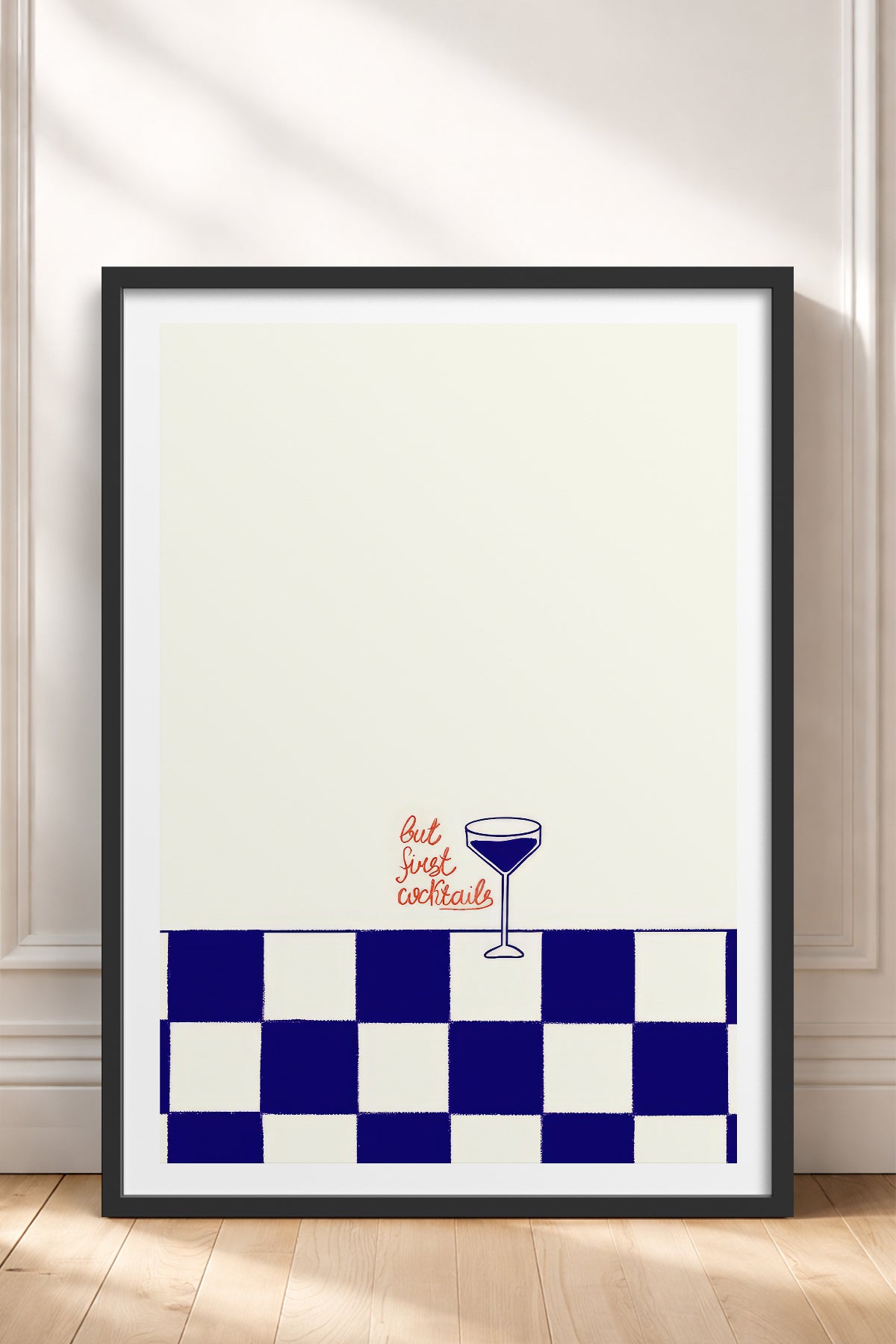 HOMEPACK Ahşap Çerçeveli Tablo Çerçeveli Poster Sanatsal Modern Duvar Dekoru TK-809