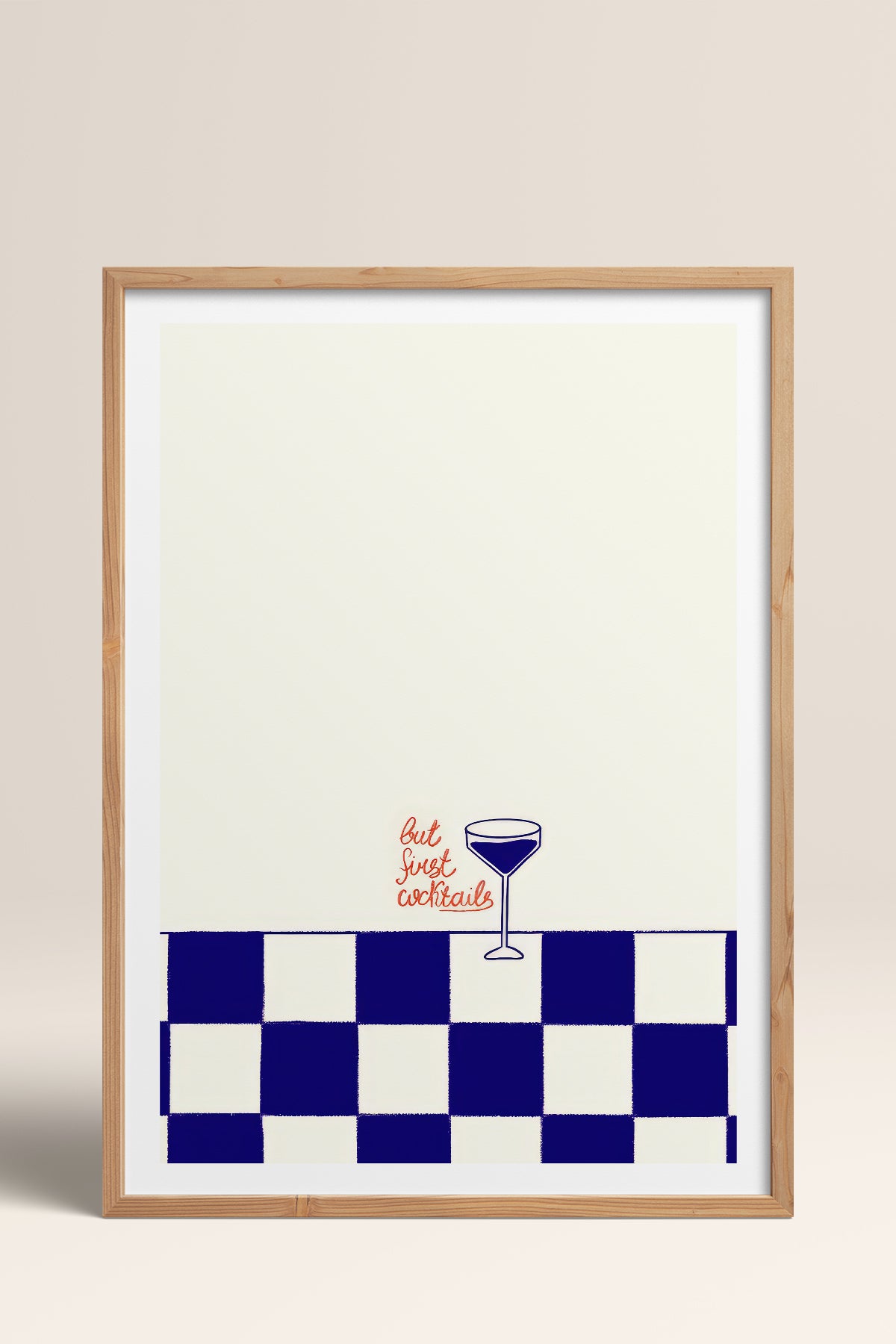 HOMEPACK Ahşap Çerçeveli Tablo Çerçeveli Poster Sanatsal Modern Duvar Dekoru TK-809
