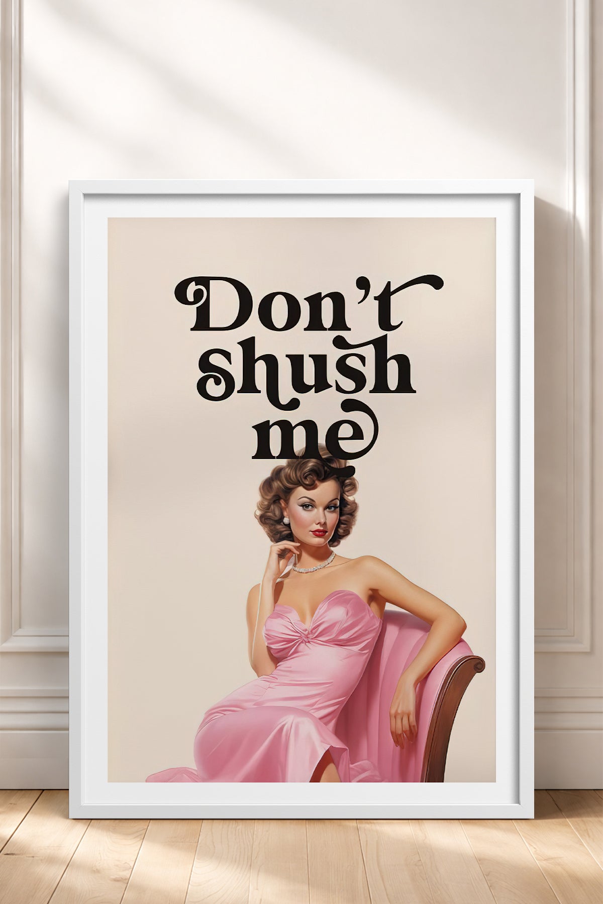 HOMEPACK Ahşap Çerçeveli Tablo Çerçeveli Poster Sanatsal Modern Duvar Dekoru TK-814