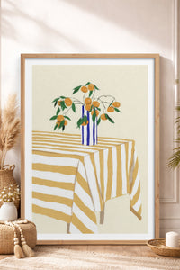 HOMEPACK Ahşap Çerçeveli Tablo Çerçeveli Poster Sanatsal Modern Duvar Dekoru TK-816