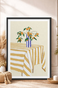 HOMEPACK Ahşap Çerçeveli Tablo Çerçeveli Poster Sanatsal Modern Duvar Dekoru TK-816
