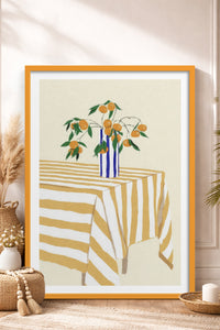HOMEPACK Ahşap Çerçeveli Tablo Çerçeveli Poster Sanatsal Modern Duvar Dekoru TK-816