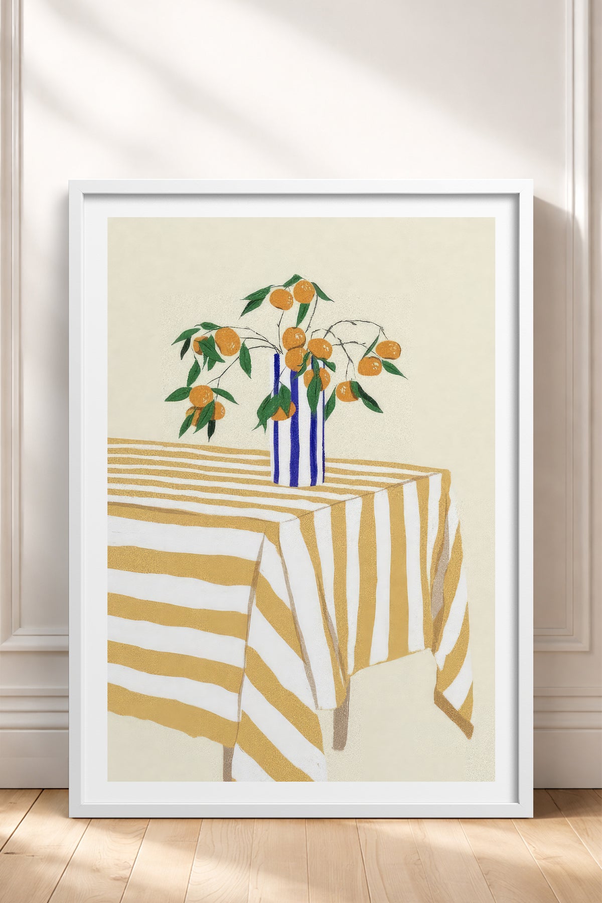 HOMEPACK Ahşap Çerçeveli Tablo Çerçeveli Poster Sanatsal Modern Duvar Dekoru TK-816