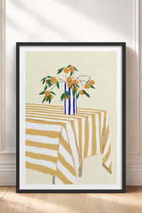 HOMEPACK Ahşap Çerçeveli Tablo Çerçeveli Poster Sanatsal Modern Duvar Dekoru TK-816