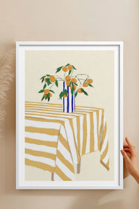 HOMEPACK Ahşap Çerçeveli Tablo Çerçeveli Poster Sanatsal Modern Duvar Dekoru TK-816