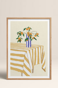 HOMEPACK Ahşap Çerçeveli Tablo Çerçeveli Poster Sanatsal Modern Duvar Dekoru TK-816