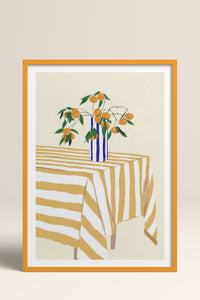 HOMEPACK Ahşap Çerçeveli Tablo Çerçeveli Poster Sanatsal Modern Duvar Dekoru TK-816