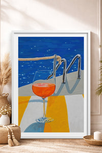 HOMEPACK Ahşap Çerçeveli Tablo Çerçeveli Poster Sanatsal Modern Duvar Dekoru TK-817