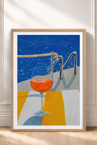 HOMEPACK Ahşap Çerçeveli Tablo Çerçeveli Poster Sanatsal Modern Duvar Dekoru TK-817