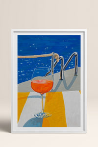 HOMEPACK Ahşap Çerçeveli Tablo Çerçeveli Poster Sanatsal Modern Duvar Dekoru TK-817