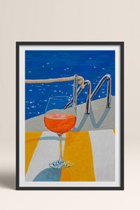 HOMEPACK Ahşap Çerçeveli Tablo Çerçeveli Poster Sanatsal Modern Duvar Dekoru TK-817