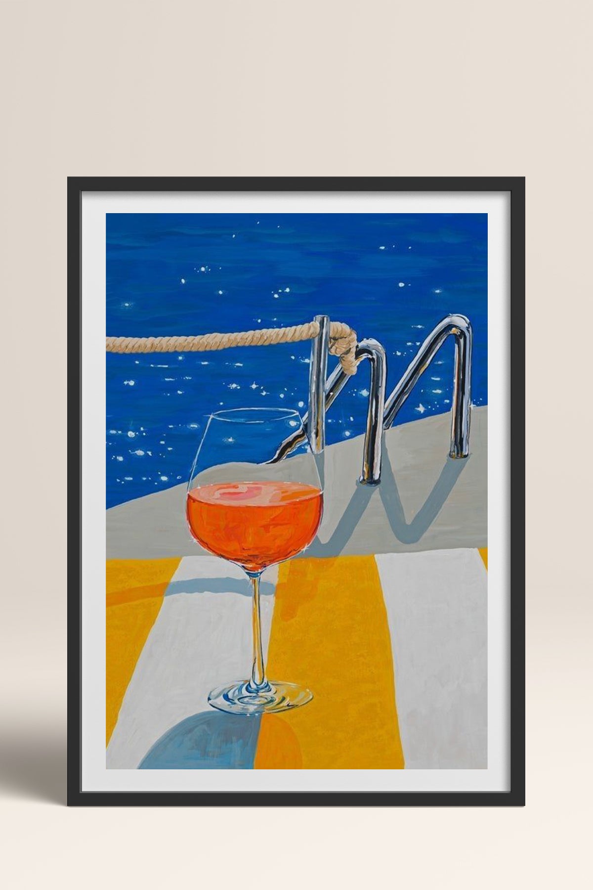 HOMEPACK Ahşap Çerçeveli Tablo Çerçeveli Poster Sanatsal Modern Duvar Dekoru TK-817