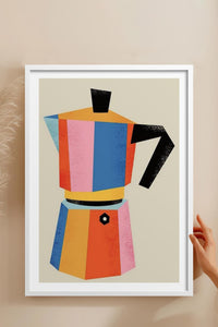 HOMEPACK Ahşap Çerçeveli Tablo Çerçeveli Poster Sanatsal Modern Duvar Dekoru TK-818