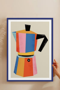 HOMEPACK Ahşap Çerçeveli Tablo Çerçeveli Poster Sanatsal Modern Duvar Dekoru TK-818