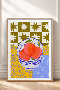 HOMEPACK Ahşap Çerçeveli Tablo Çerçeveli Poster Sanatsal Modern Duvar Dekoru TK-832