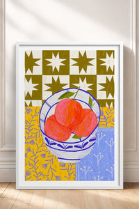 HOMEPACK Ahşap Çerçeveli Tablo Çerçeveli Poster Sanatsal Modern Duvar Dekoru TK-832