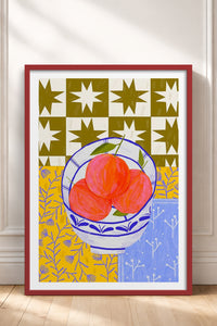 HOMEPACK Ahşap Çerçeveli Tablo Çerçeveli Poster Sanatsal Modern Duvar Dekoru TK-832