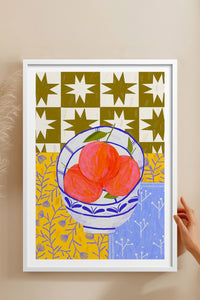 HOMEPACK Ahşap Çerçeveli Tablo Çerçeveli Poster Sanatsal Modern Duvar Dekoru TK-832