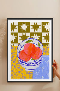 HOMEPACK Ahşap Çerçeveli Tablo Çerçeveli Poster Sanatsal Modern Duvar Dekoru TK-832