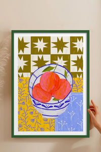 HOMEPACK Ahşap Çerçeveli Tablo Çerçeveli Poster Sanatsal Modern Duvar Dekoru TK-832