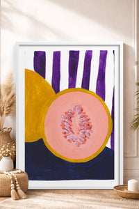 HOMEPACK Ahşap Çerçeveli Tablo Çerçeveli Poster Sanatsal Modern Duvar Dekoru TK-833