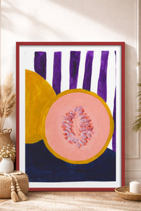 HOMEPACK Ahşap Çerçeveli Tablo Çerçeveli Poster Sanatsal Modern Duvar Dekoru TK-833