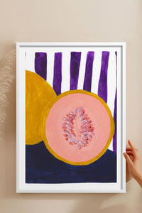 HOMEPACK Ahşap Çerçeveli Tablo Çerçeveli Poster Sanatsal Modern Duvar Dekoru TK-833