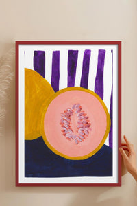 HOMEPACK Ahşap Çerçeveli Tablo Çerçeveli Poster Sanatsal Modern Duvar Dekoru TK-833