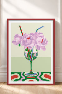HOMEPACK Ahşap Çerçeveli Tablo Çerçeveli Poster Sanatsal Modern Duvar Dekoru TK-834