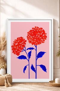 HOMEPACK Ahşap Çerçeveli Tablo Çerçeveli Poster Sanatsal Modern Duvar Dekoru TK-835