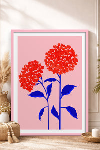 HOMEPACK Ahşap Çerçeveli Tablo Çerçeveli Poster Sanatsal Modern Duvar Dekoru TK-835