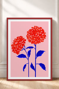 HOMEPACK Ahşap Çerçeveli Tablo Çerçeveli Poster Sanatsal Modern Duvar Dekoru TK-835