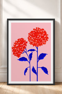 HOMEPACK Ahşap Çerçeveli Tablo Çerçeveli Poster Sanatsal Modern Duvar Dekoru TK-835